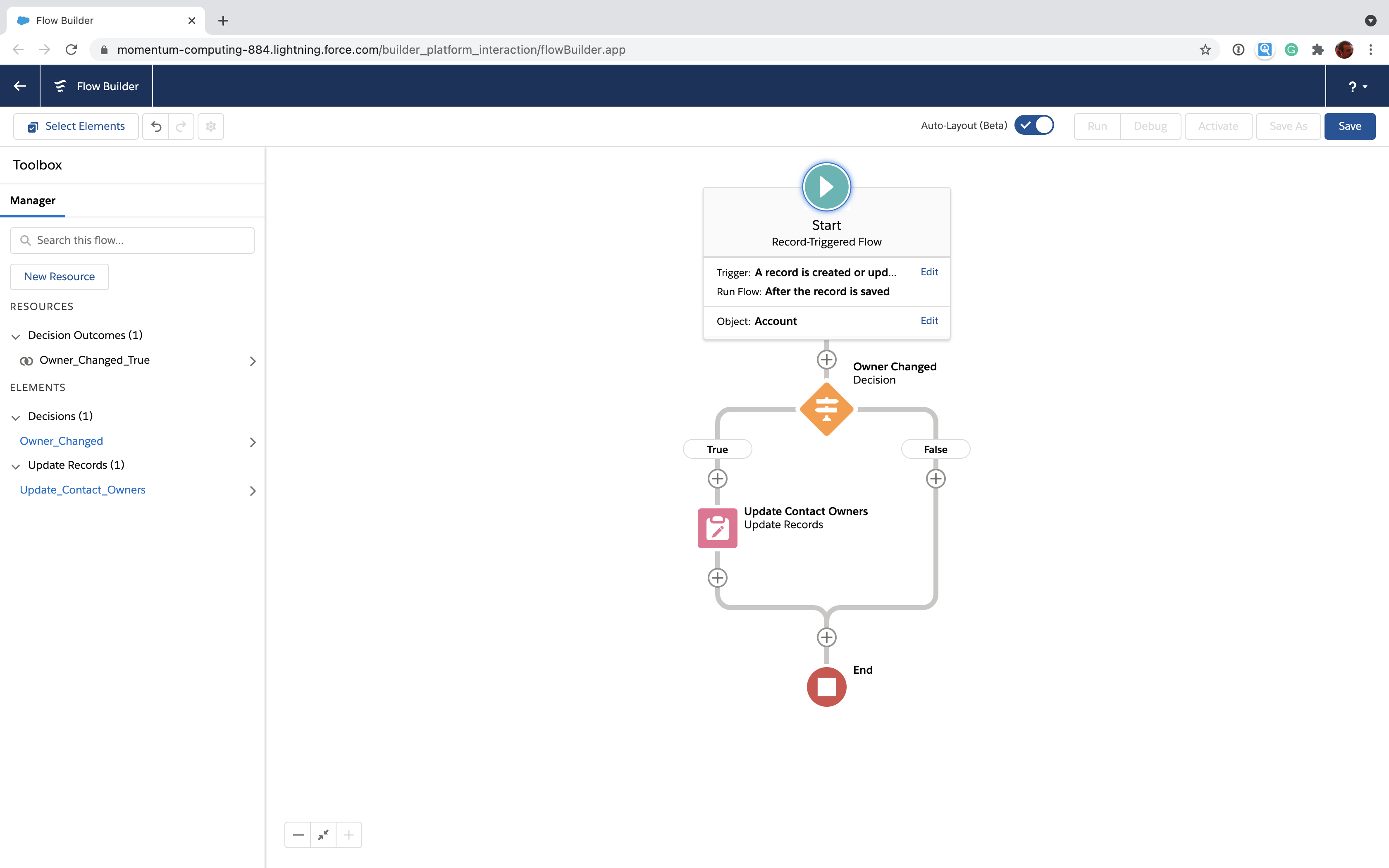 How to update records in Salesforce Flow
