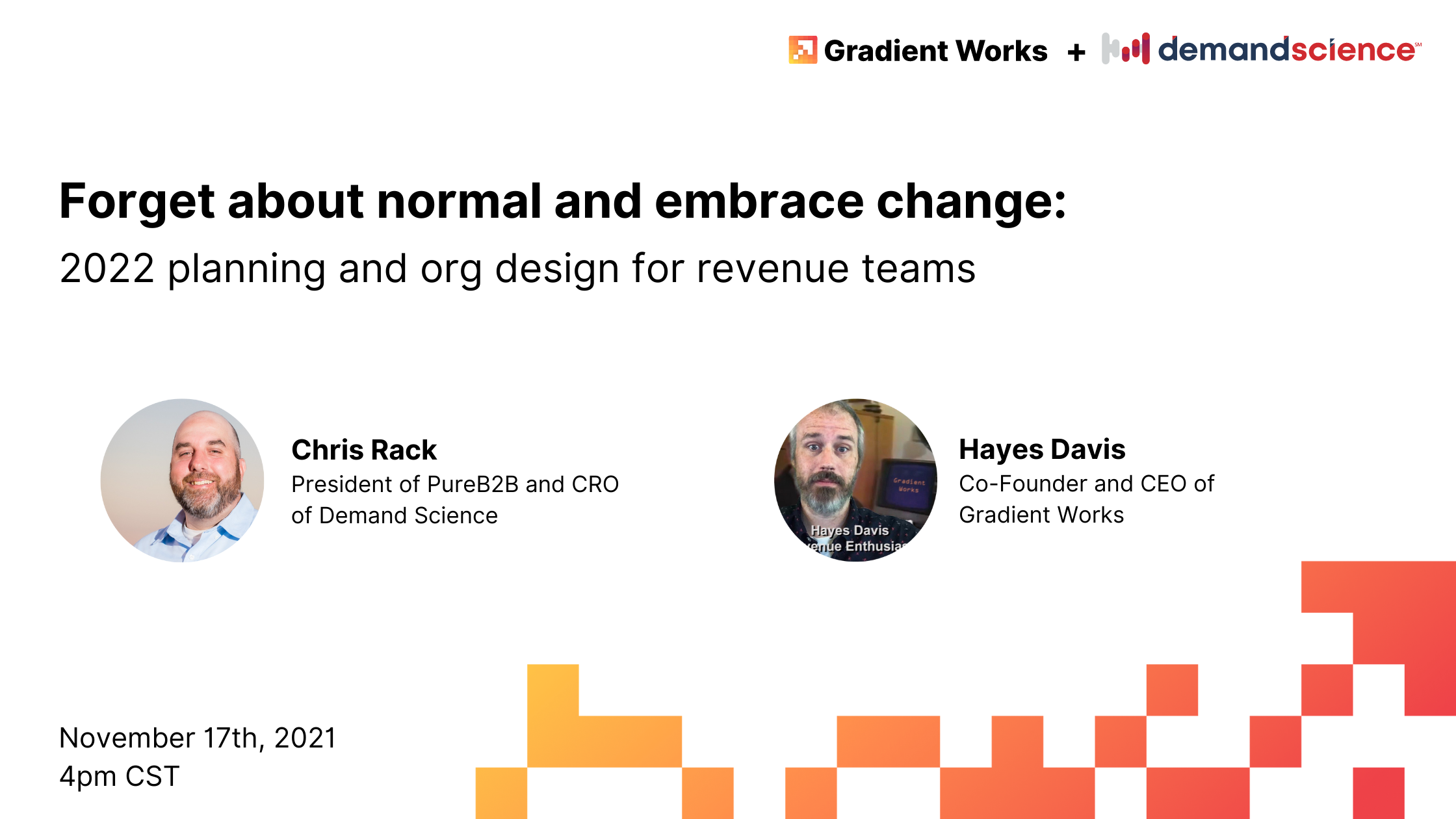 Org design webinar