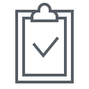 approved checklist clipboard